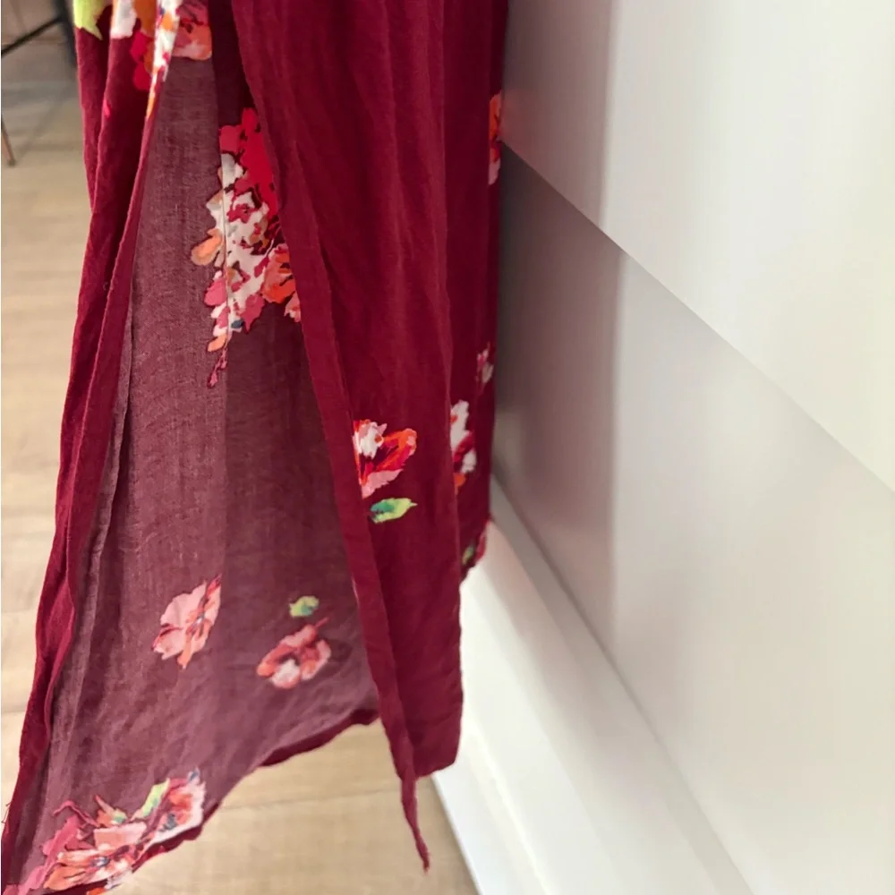 Apt. 9 Red Sleeveless Scoop Neck Maxi Sundress Size S - Picture 5 of 7